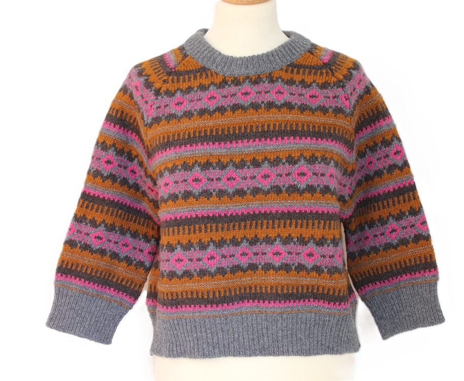 Fisherman damestrui fairisle, Goldrush, small