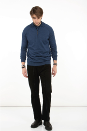 Roosenstein Wolke trui half zip merino Jorryt