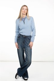 Roosenstein Wolke trui half zip Robin