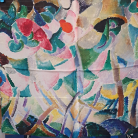 Sjaal Dimension Zijde, Leo Gestel Giardino Mallorca