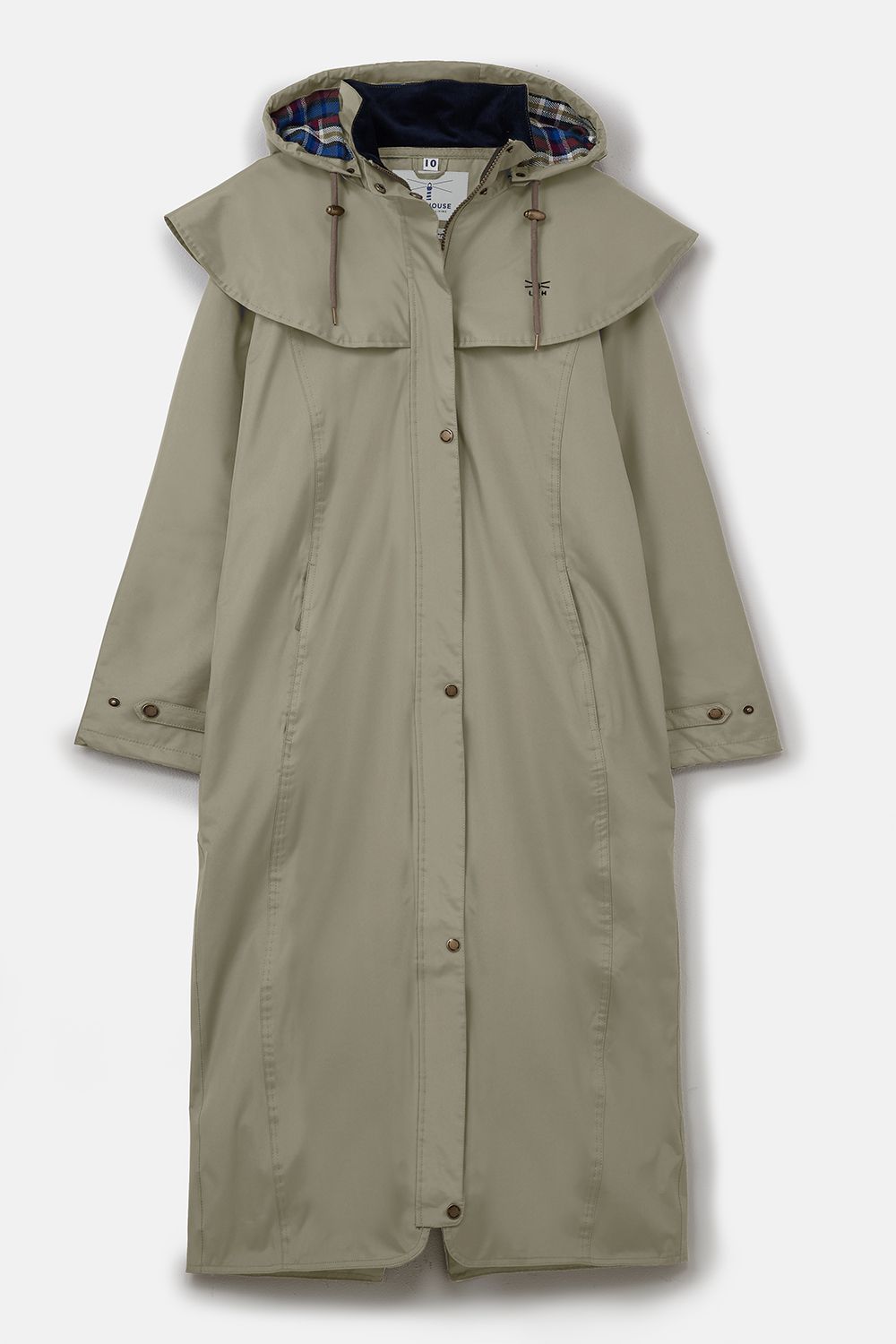 Outback damesjas lang model kleur fawn