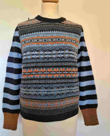 Eribé Knitwear Design Stobo Fair Isle Sweater, Phoebe