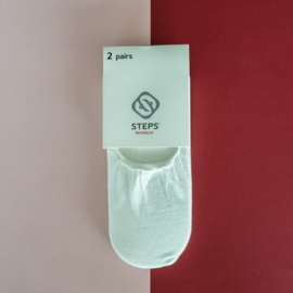 Kousenvoetjes wit - SNEAKER (2-pack)