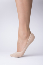 Kousenvoetjes beige - LAAG MODEL (3-pack)