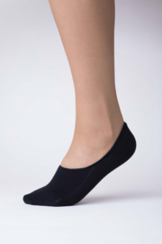 Kousenvoetjes zwart - SNEAKER (2-pack)