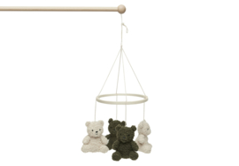 Jollein Baby Mobiel Teddy Bear - Leaf Green/Naturel.