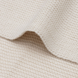 Jollein Deken Ledikant 100x150cm Basic Knit - Oatmeal