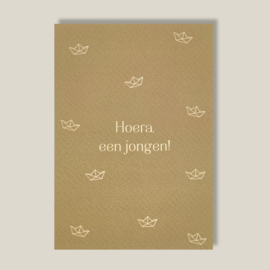 Hoera een jongen