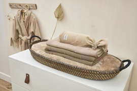 Meyco  Deken Mini Knots Sand 100x150cm