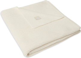 Jollein Deken Wieg 75x100cm Basic Knit - Ivory
