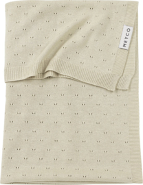 Meyco  Deken Bamboe Ajour Soft Sand 100x150cm