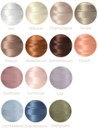 Rugtasje Teddy Colourblock Naturel