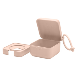 BIBS Pacifier box Dusky Blush.