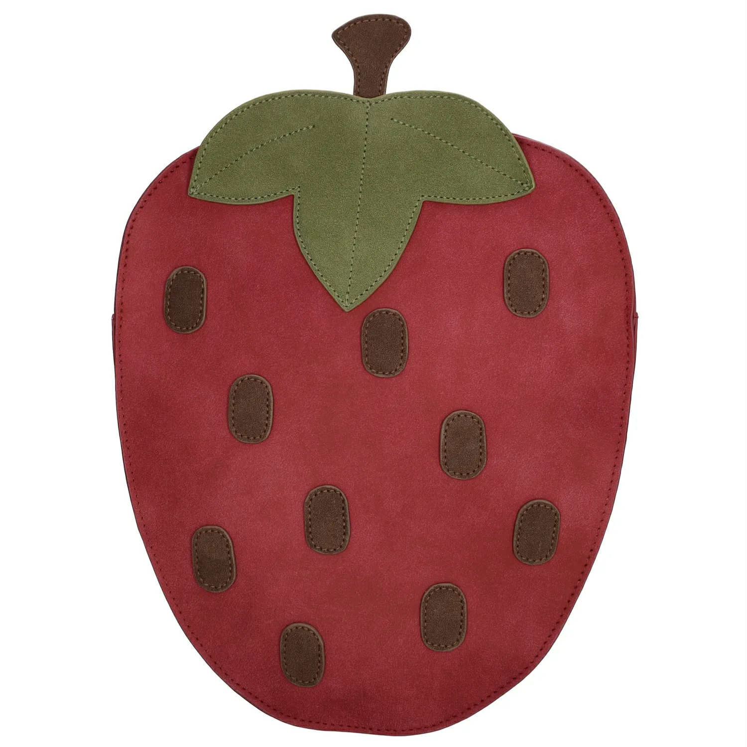 Rugtasje aardbei rood