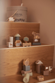 Jollein Houten blokken set Farm.