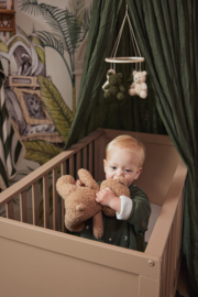 Jollein Baby Mobiel Teddy Bear - Leaf Green/Naturel.