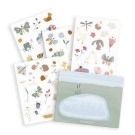 Little Dutch Raamstickers Flowers & Butterflies.