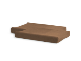 Aankleedkussenhoes badstof 75x85cm caramel (2pack).