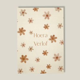 Hoera verlof bloemen