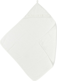 Meyco  Badcape badstof Ruffle Offwhite  80x80cm