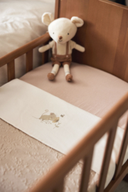 Jollein Laken Wieg 75x100cm Dreamy Mouse.