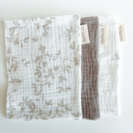 Gewoon Lief hydrofiele washandjes (set van 3)