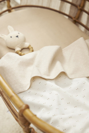 Meyco  Deken Bamboe Ajour Offwhite  75x100cm