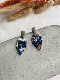Polly.85 blad blauw