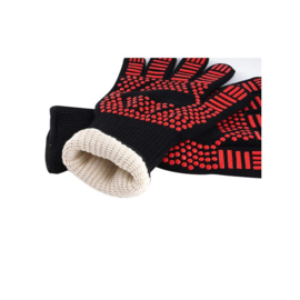Keij Set Barbecue handschoenen - hitte bestendig - Aramide & Silicone