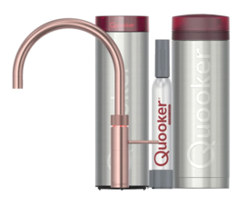 Quooker® PRO3 CUBE Fusion Round Rosé Koper