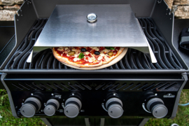 RVS PIZZA-ACCESSOIRE/OVEN voor gasgrills