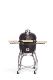 YAKINIKU MEDIUM KAMADO 16 inch met zijtafels en onderstel Showmodel