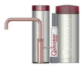 Quooker® COMBI+ CUBE Fusion Square Rosé Koper