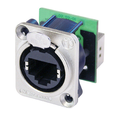 Neutrik Ethercon RJ-45 chassisdeel blank | NE8FDP