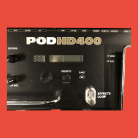 PO HD400 Line 6 multi gitaar effect