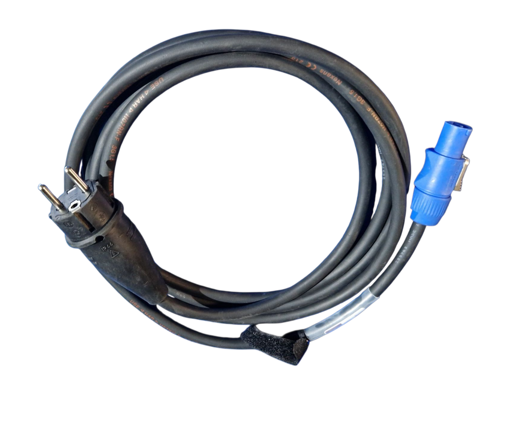 Schuko male naar Powercon IN kabel