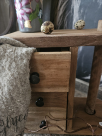Keukrol houder met laatjes