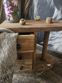 Keukrol houder met laatjes
