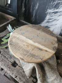 Etagere hout met zink