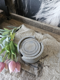 Set onderzetters hout