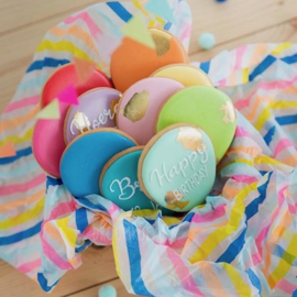 Ballonnen set van 10 stuks (regenboogkleuren)