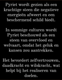 Pyriet in moedergesteente