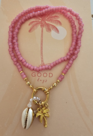 Ketting Palmboom en Kaurischelp