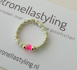 Gekleurd elastisch ringetje pstuk