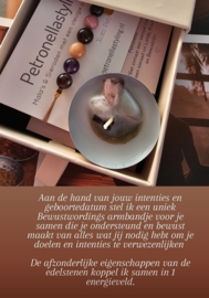 Bewustwordings armbandje Custom made