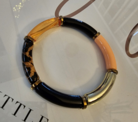 Tube armband op elastiek