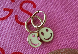 Little Smiley oorbellen goud