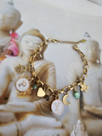 Initialen Bedel armband