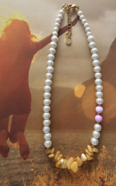 Ketting Aventurijn & Parellook