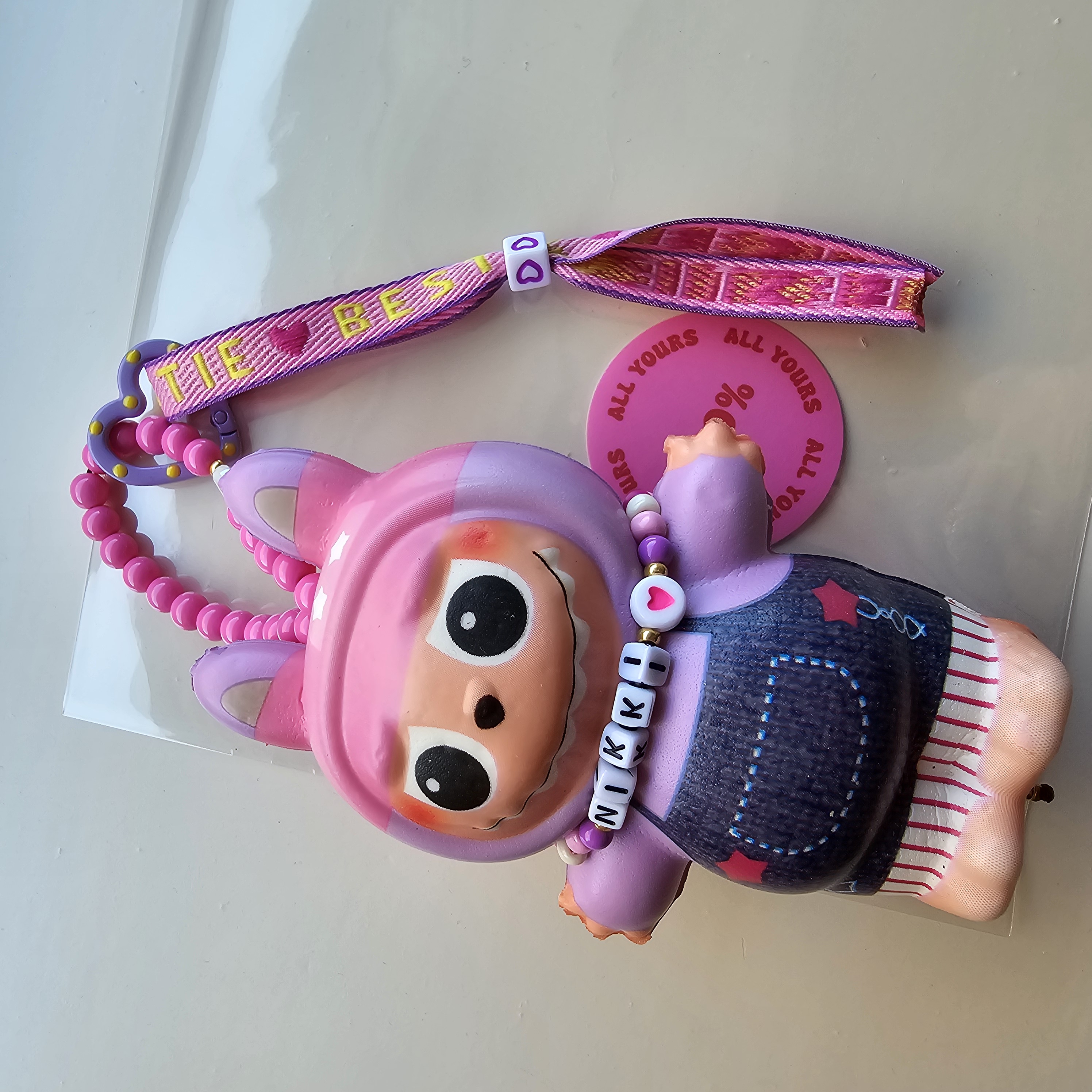 Squishy "Purple" Look Alike Labubu